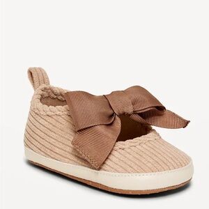 Corduroy Bow Sneakers for Baby 6-12 months